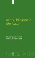 Kants Philosophie der Natur edito da Gruyter, Walter de GmbH
