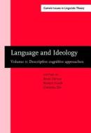 Language And Ideology edito da John Benjamins Publishing Co