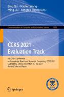 CCKS 2021 - Evaluation Track edito da Springer Singapore