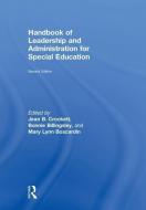 Handbook of Leadership and Administration for Special Education edito da Taylor & Francis Ltd