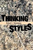 Thinking Styles di Robert J. Sternberg, Sternberg Robert J. edito da Cambridge University Press