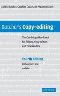 Butcher's Copy-editing di Judith Butcher, Caroline Drake, Maureen Leach edito da Cambridge University Press