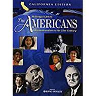 McDougal Littell the Americans California: Student Edition Grades 9-12 Reconstruction to the 21st Century 2006 edito da McDougal Littel
