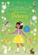 Mein erstes Anziehpuppen-Stickerbuch: Olivia feiert Ostern di Fiona Watt edito da Usborne Verlag