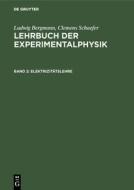 Elektrizitätslehre di Ludwig Bergmann, Clemens Schaefer edito da De Gruyter