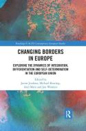 Changing Borders In Europe edito da Taylor & Francis Ltd