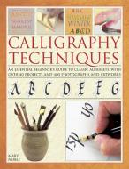 Calligraphy Techniques di Mary Noble edito da Anness Publishing