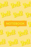 Notebook: Uwu Cuteness Overload Yellow Orange Typography Meme di Belle Joanne Mannon edito da INDEPENDENTLY PUBLISHED