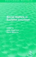Social Welfare in Socialist Countries edito da Taylor & Francis Ltd