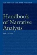 Handbook of Narrative Analysis di Luc Herman, Bart Vervaeck edito da UNIV OF NEBRASKA PR