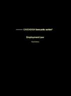 Cavendish: Employment Lawcards di Routledge-Cavendish edito da Taylor & Francis