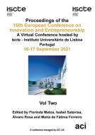 ECIE 2021-Proceedings of the 16th European Conference on Innovation and Entrepreneurship VOL 2 di FLORINDA MATOS edito da ACPIL