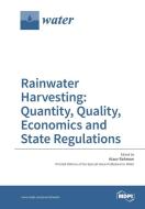 Rainwater Harvesting edito da MDPI AG