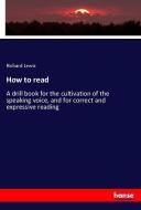 How to read di Richard Lewis edito da hansebooks