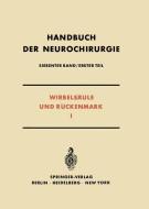 Wirbelsäule und Rückenmark I edito da Springer Berlin Heidelberg