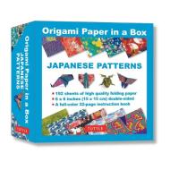 Origami Paper In A Box - Japanese Patterns edito da Tuttle Publishing