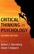 Critical Thinking in Psychology di Robert J. Sternberg edito da CAMBRIDGE