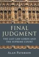 Final Judgment di Alan Paterson edito da Bloomsbury Publishing PLC