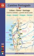Camino Portugues Maps - Mapas - Mappe - Karten di John Brierley edito da Findhorn Press Ltd.