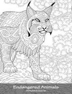 Endangered Animals Coloring Book for Grown-Ups 1 di Nick Snels edito da Createspace Independent Publishing Platform