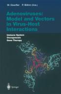 Adenoviruses: Model and Vectors in Virus-Host Interactions edito da Springer Berlin Heidelberg