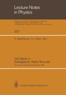 Hot Spots in Extragalactic Radio Sources edito da Springer Berlin Heidelberg