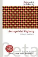 Amtsgericht Siegburg edito da Betascript Publishing