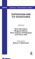 Supervision and its Vicissitudes di Robert S. Wallerstein edito da Taylor & Francis Ltd