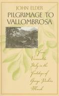 Pilgrimage to Vallombrosa: From Vermont to Italy in the Footsteps of George Perkins Marsh di John Elder edito da UNIV OF VIRGINIA PR