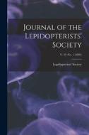 Journal of the Lepidopterists' Society; v. 59: no. 1 (2005) edito da LIGHTNING SOURCE INC