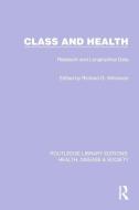 Class And Health edito da Taylor & Francis Ltd