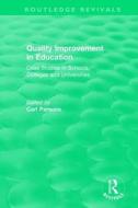Quality Improvement in Education edito da Taylor & Francis Ltd
