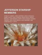 Jefferson Starship members edito da Books LLC, Reference Series