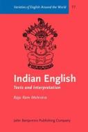 Indian English di Raja Ram Mehrotra edito da John Benjamins Publishing Co