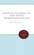 From Slave South To New South di Peter Wallenstein edito da The University Of North Carolina Press
