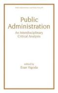 Public Administration di Eran Vigoda-Gadot edito da Routledge