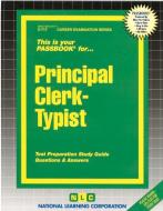 Principal Clerk-Typist di Jack Rudman edito da National Learning Corp