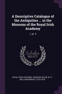 A Descriptive Catalogue of the Antiquities ... in the Museum of the Royal Irish Academy: 1, Pt. 2 di W. R. Wilde edito da CHIZINE PUBN