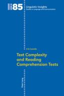Text Complexity and Reading Comprehension Tests di Erik Castello edito da Lang, Peter