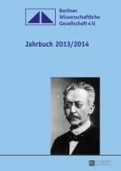 Jahrbuch 2013/2014 edito da Lang, Peter GmbH