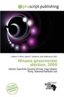 Ninawa Governorate Election, 2009 edito da Alphascript Publishing