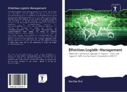 Effektives Logistik-Management di Eze Eze Orji edito da AV Akademikerverlag