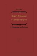 Hegel's Philosophy of Subjective Spirit di Georg Wilhelm Friedrich Hegel edito da Springer Netherlands