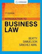 Introduction To Business Law di Jeffrey F. Beatty, Susan S. Samuelson, Patricia Sanchez Abril edito da Cengage Learning, Inc