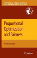 Proportional Optimization and Fairness di Wieslaw Kubiak edito da Springer US