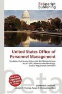 United States Office of Personnel Management edito da Betascript Publishing