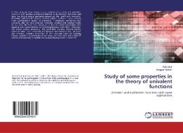 Study of some properties in the theory of univalent functions di Rafid Buti, Waggas Atshan edito da LAP Lambert Academic Publishing