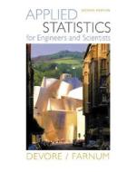 Applied Statistics for Engineers and Scientists [With CDROM] di Jay L. DeVore, Nicholas R. Farnum, DeVore edito da Cengage Learning