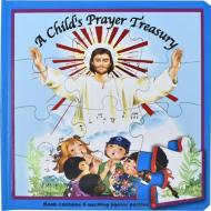 A Child's Prayer Treasury (Puzzle Book): St. Joseph Puzzle Book: Book Contains 5 Exciting Jigsaw Puzzles di Lawrence G. Lovasik edito da CATHOLIC BOOK PUB CORP