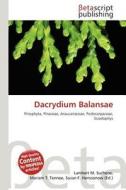 Dacrydium Balansae edito da Betascript Publishing
